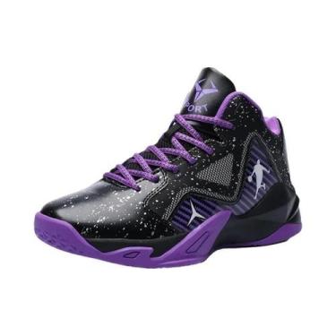 Imagem de Tênis De Basquete Respirável E Confortável Para Meninos E Meninas, Cal