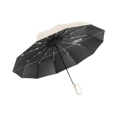 Imagem de Guarda-chuva Automático Extra Grande De 12 Varetas, Resistente Ao Vent