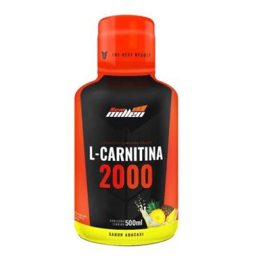 Imagem de L Carnitina 2000 mg New Millen 500 ml, Abacaxi