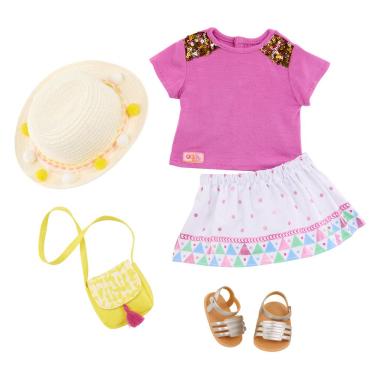 Imagem de Conjunto de Roupa Our Generation, Candide, Vacation Style