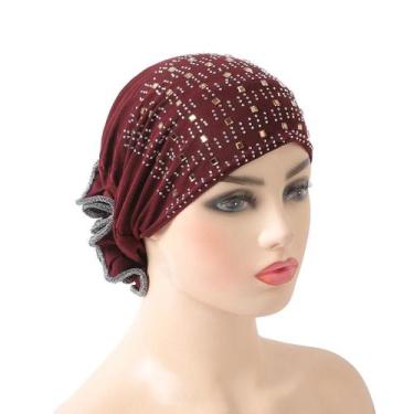 Imagem de Hijab Turbante Feminino De Cobertura Total H008 Pronto Para Usar, Lenç