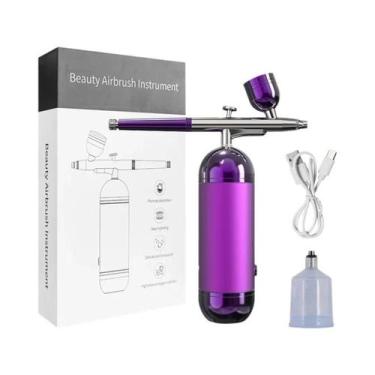 Imagem de Pistola De Spray Sem Fio Portátil Com Compressor Para Pintura, Modelag