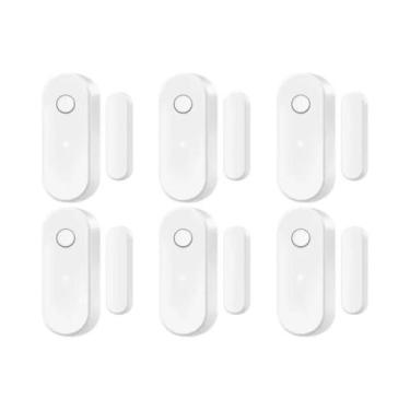 Imagem de Sensor De Porta E Janela Tuya Zigbee Para Casa Inteligente, Detector D