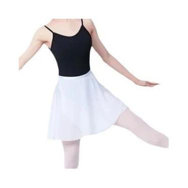 Imagem de Saias De Chiffon Com Cadarço Para Mulheres, Saias Mini De Dança Para M