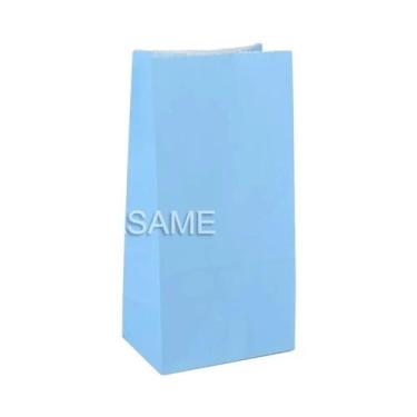 Imagem de Sacos De Papel Coloridos Com Bolinhas, 50 Peças, 18x9x6cm, Sacos Para 