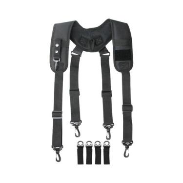 Imagem de Cinto Tático Ajustável Acolchoado Com Suporte Para Chaves E Suspensóri