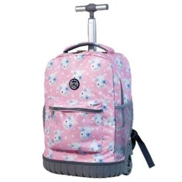 Imagem de MOCHILA DE RODINHAS ESCOLAR INFANTIL COM ESTAMPAS-Unissex