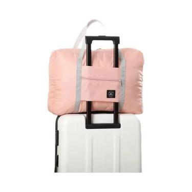 Imagem de Bolsa De Viagem Dobrável Leve De Grande Capacidade Para Mulheres E Men