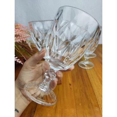 Imagem de 02 Unidades de Taças Vidro Transparente Diamante Class 330ml - CLASS H
