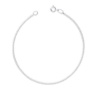 Imagem de Pulseira Veneziana Grossa em Prata 925 - MIT Joias