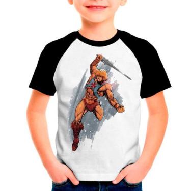Imagem de Camiseta Desenho HE-MAN Moda Infantil Roupa Criança 01 - DESIGN CAMISE