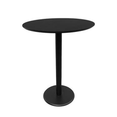 Imagem de Mesa Lateral Auxiliar Monopé De Laca 50 Cm - 3 Cores disponíveis - Árv