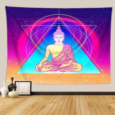 Imagem de Tapeçaria, parede, ioga, estética, sala, microtecido 150x130cm - yiwei
