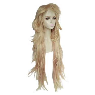 Imagem de Peruca de cosplay, fantasia de anime Doumas, festa de Halloween, calor