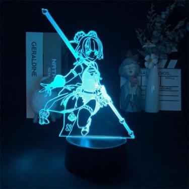 Imagem de Luz noturna LED 3D Plants vs Zombies Xianglingss Color Change - Yiweis