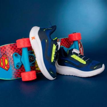 Imagem de Tênis Infantil Menino Kidy Nuvem Disk Marinho Leve e Confortável -, 29