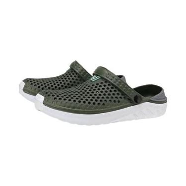 Imagem de Sandálias De Praia Masculinas Leves Com Combinação De Cores Para Ativi