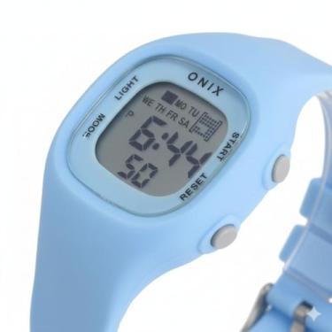 Imagem de Relógio Feminino Onix IT510 5858 Azul Digital Resistente à Água 5 ATM 