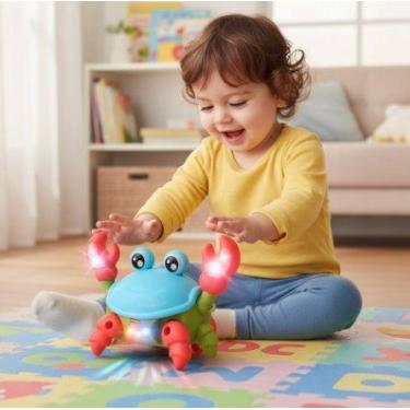 Imagem de Brinquedo Caranguejo Siri Fujão Luz Som Movimento - MARCHETUTTI