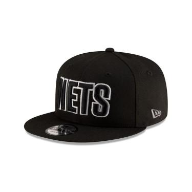 Imagem de BONE NEW ERA 9FIFTY BROOKLYN NETS NBA PRETO-Masculino