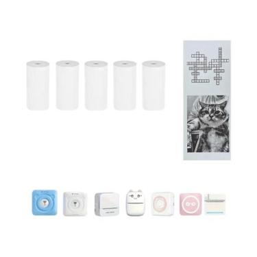 Imagem de Papel De Recarga Para Câmera Instantânea Infantil, 12 Rolos, Impressão