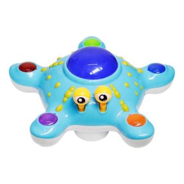 Imagem de Estrela Lalá bate e Volta Musical Dmtoys, Azul