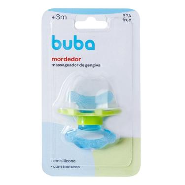 Imagem de Mordedor para Bebê Massageador Alivia Dor na Gengiva Buba
