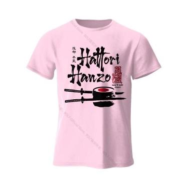 Imagem de Camiseta Masculina Oversized Hattori Hanzo Ninja Samurai Com Estampa G