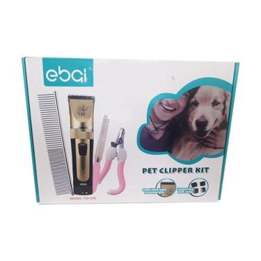 Imagem de Máquina De Tosa Para Cães Com Pente Lixa E Cortador De Unhas - Ebai