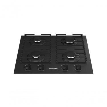 Imagem de Cooktop Mueller 4 Bocas Antiaderente com Grades de Ferro Fundido MCG4BN Bivolt