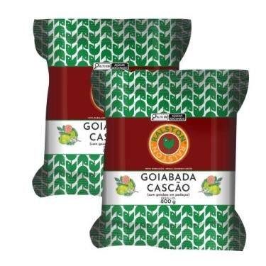 Imagem de Kit 2 Barras Goiabada Cascão 800g Ralston  Clássica Brasileira com Sab