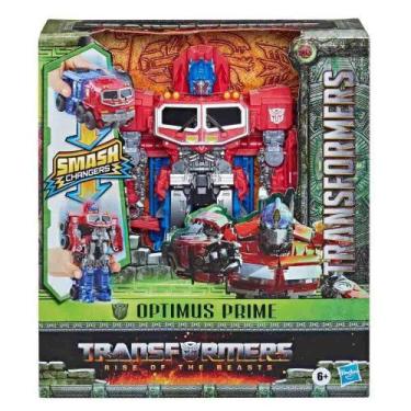 Imagem de Figura Articulada - Transformers Smash Changer - Optimus Prime - Hasbr