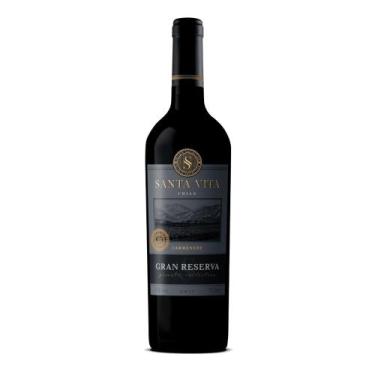 Imagem de Vinho Tinto Fino Seco Carmenere Gran Reserva - Chile - Santa Vita