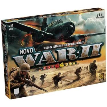 Imagem de Jogo De Tabuleiro Novo War II Com Estratégias Aéreas - Grow 04754