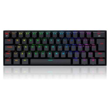 Imagem de Teclado Mecânico Redragon Draconic Pro - ABNT2 - 60% - Switch Marrom -