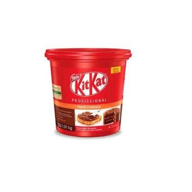Imagem de Recheio Cobertura KitKat Cremoso em pasta Nestlé 1kg - Lacta, Recheio 