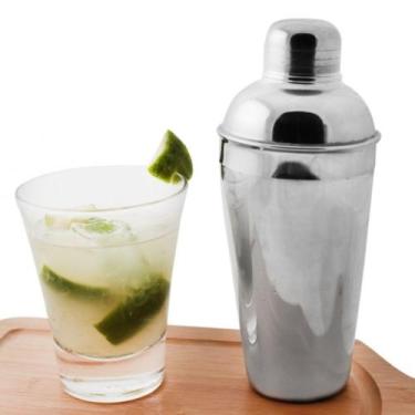Imagem de Coqueteleira Em Inox 500ml Bebida Drink Caipirinha Bar - Le Galo