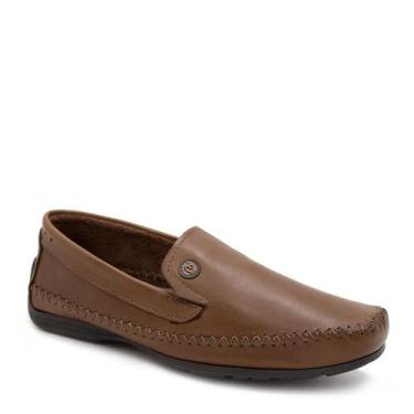 Imagem de Mocassim Masculino Pegada 140771 Pinhão, 40, Pinhao