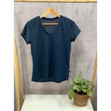 Imagem de Camiseta Dry Fit  Feminina Marinho - CDG, G
