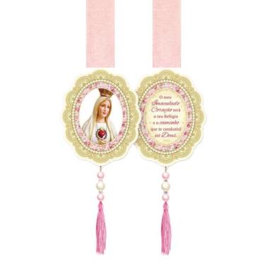 Imagem de Escapulário Decoração de Porta Nossa Senhora De Fátima - Loja Mãe Apar