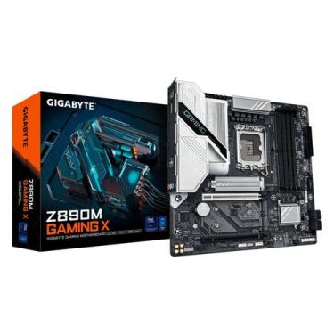 Imagem de Placa Mãe Gigabyte Z890M Gaming X DDR5 Socket LGA 1851 Chipset Intel Z