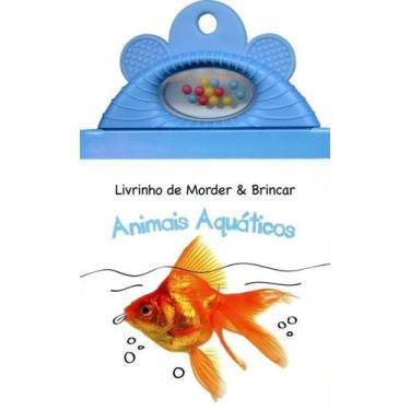Imagem de Livro - Animais aquáticos : Livrinho de morder & brincar