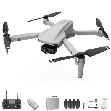 Imagem de Drone KF102 completo, gps, camera dupla - 4k + Gimbal + Fluxo óptico - com bolsa de armazenamento de bateria-Majito
