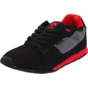 Imagem de Osiris Retron-M masculino, Preto/Vermelho/Carvão, 38