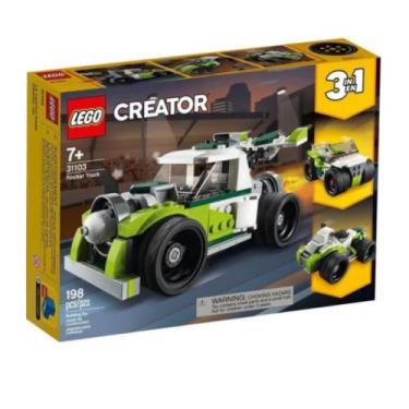 Imagem de Lego Creator 3 Em 1 Rocket Truck 198 Peças 31103 - 673419317764