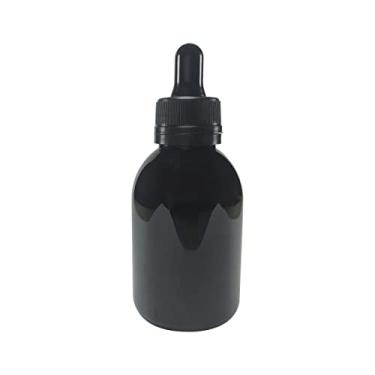 Imagem de Frasco Em Pet Conta Gotas 100ml - 20 Unidades (Ambar C/Preto)