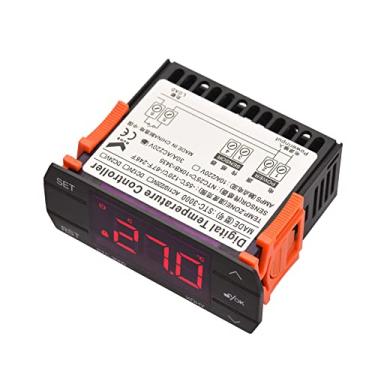 Imagem de Tingpai 30A Controlador de Tempe tu STC-3000 Regulador de Tempe tu igente AC 220V Refrige dor Suporte de Termostato Aquecimento/Resfriamento/Correção de Tempe tu/Início At o