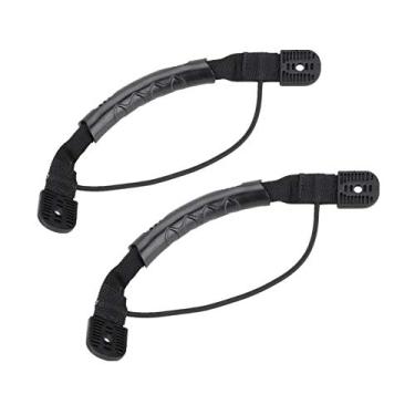 Imagem de Cabo de transporte de caiaque Wbestexercícios, alça de transporte lateral de canoa caiaque, alça de reposição para caiaque de parque com cordão elástico para barco ao ar livre (1 par)