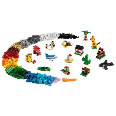 Imagem de Lego Lego Classic - Ao Redor Do Mundo, 950 Peças - 11015