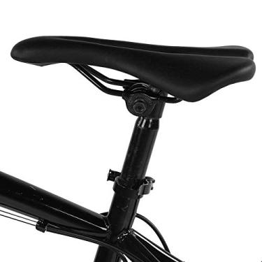 Imagem de Assento de bicicleta, selim de bicicleta, design oco confortável para homens e mulheres Entusiastas do ciclismo de mountain bike de estrada(black)